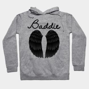 Insta Baddie Dark Wings Hoodie